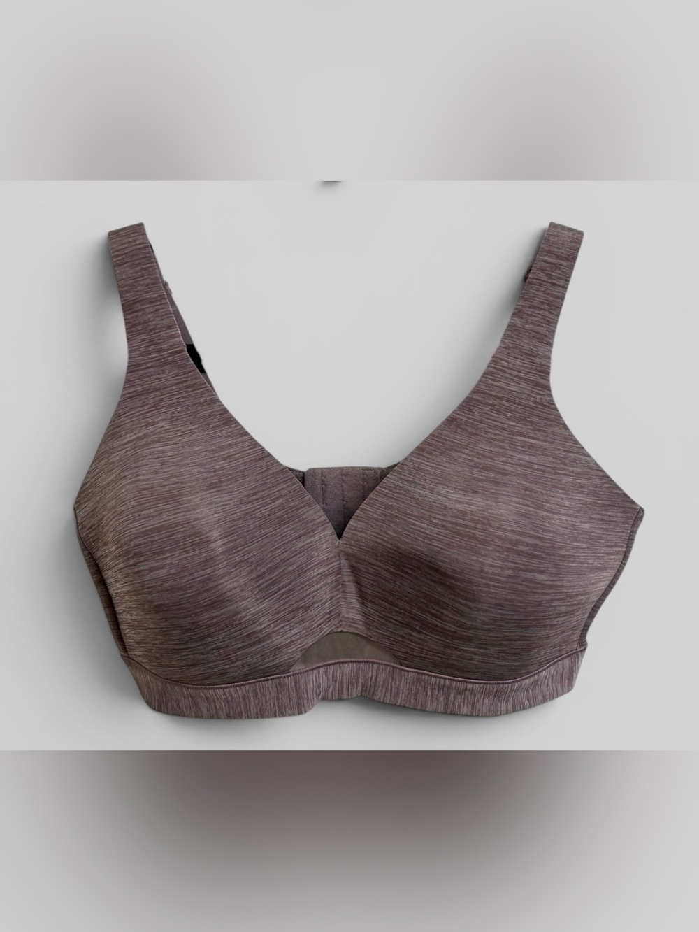 Cacique Bra Lightly Lined No Wire Purple Full Coverage Mesh Lane Bryant 36DD